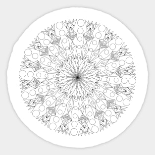 mandala Sticker